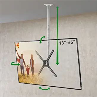 Amazon Folding Ceiling Tv Mount Bracket Tv Hanging From Ceiling