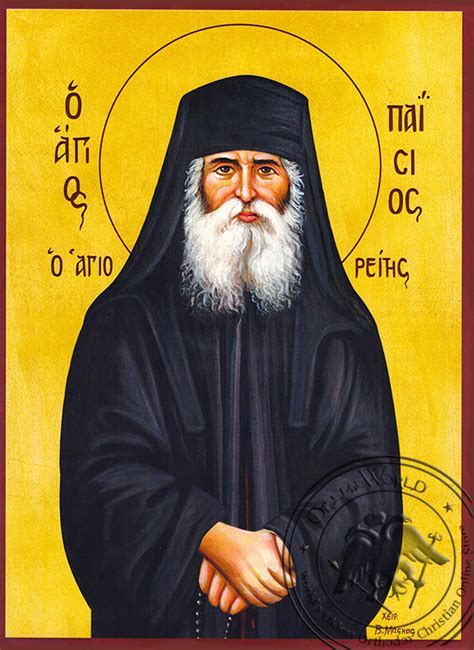 Saint Paisios Of Mount Athos Byzantine Icon