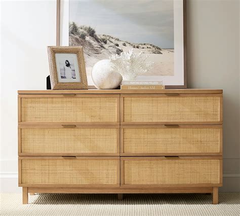 Westly Cane Drawer Dresser Pottery Barn