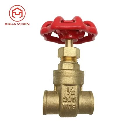 200 Psi Wog 1 Heavy Pattern Brass Gate Valve With Swt X Swt Solder End Connection Buy 200 Psi