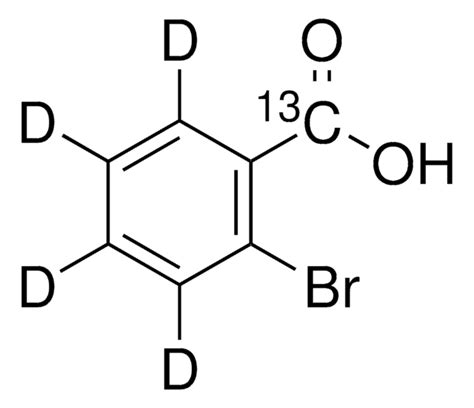 2 Bromobenzoic acid α 13C 3 4 5 6 d4 98 atom D 99 atom 13C 98