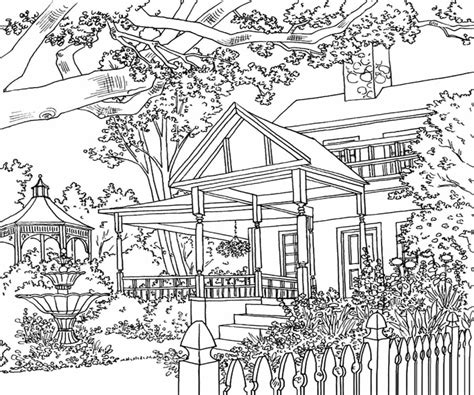 Garden Coloring Pages