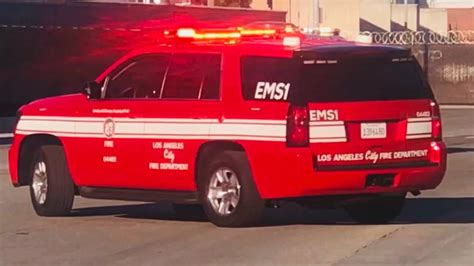 Lafd Battalion Ems Capt Response Compilation Youtube