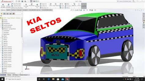 Solidworks Tutorial Car Model Designhow To Design A Car In Solidworks