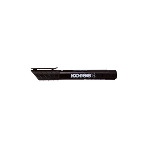 Kores Permanentmarker, schwarz, Rundspitze 1,5-3mm - kaufen bei Verpa