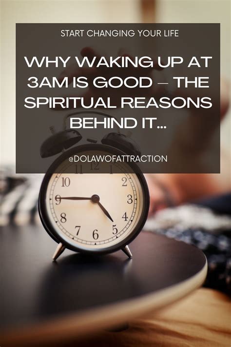 The Spiritual Meaning Of Waking Up At 3am Artofit