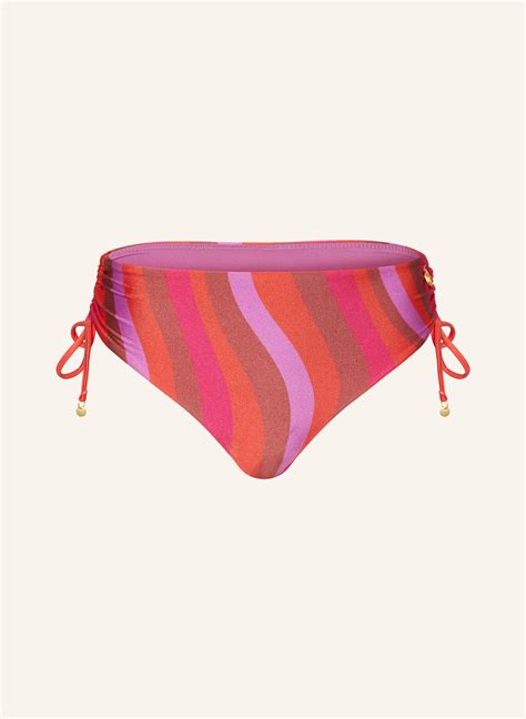 Ten Cate Basic Bikini Hose In Rot Pink Orange