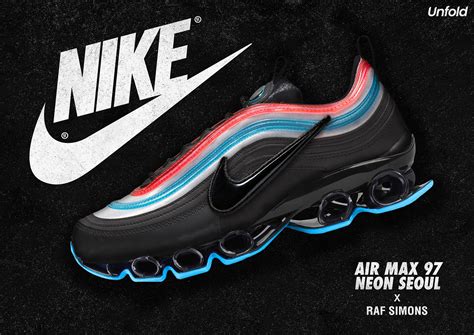 Neon Seoul Nike Air Max 97 X Raf Simons On Behance