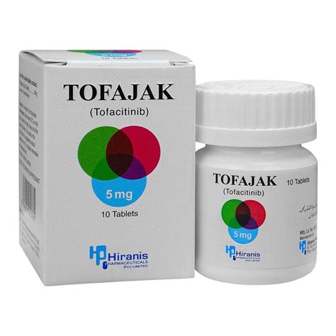 Order Hiranis Pharmaceuticals Tofajak Tablet Mg Pack Online At