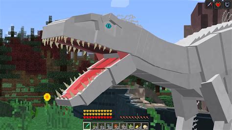 Novos Dinossauros No Minecraft Jurassic Craft Reborn Update Mod