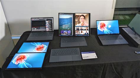 Новости — Asus показала двухэкранный ноутбук и складной монитор