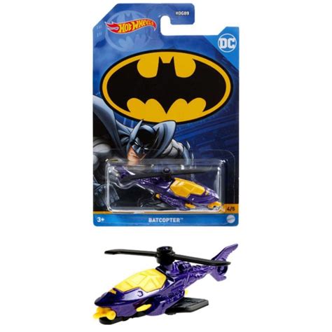 Hot Wheels VS DC Batman Batcopter Diecast Original Shopee México