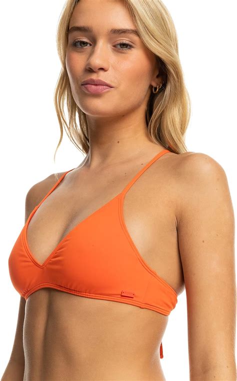 Roxy Womens Beach Classics Athletic Bikini Top Tigerlily Roxy