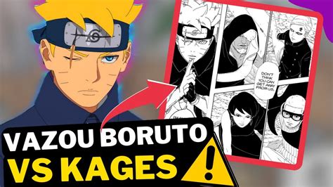 Boruto Vs Kages Imagens Do Pr Ximo Cap Tulo Boruto Two Blue Vortex