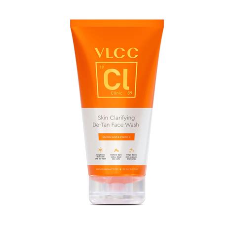 Vlcc Clinic Skin Clarifying De Tan Face Wash For Tan Removal With