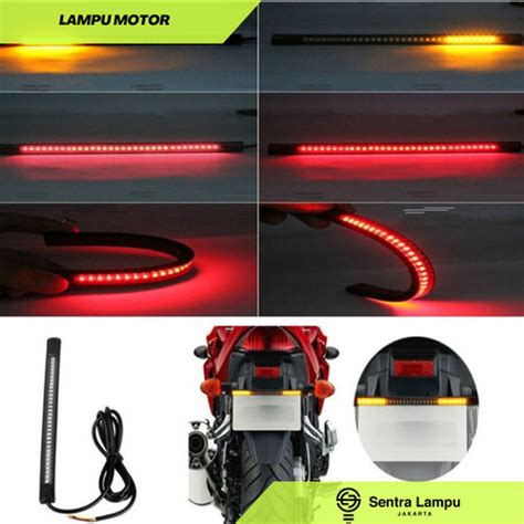 Jual Lampu Rem Dan Sein Indikator Sepeda Motor LED Sign Brake Strip