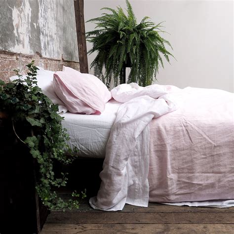 Blush Pink Linen Duvet Cover Pink Duvet Cover Linen Duvet Covers