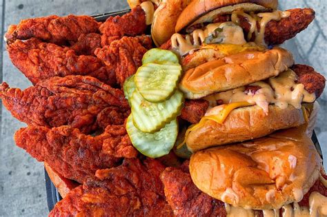 Dave’s Hot Chicken Opens Friday July 2 With Fiery Tenders And Sliders Eater Vegas