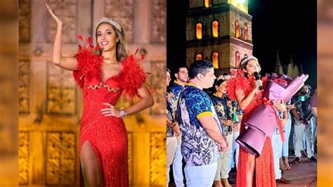 Aitana Tufi O Es Coronada Reina Del Carnaval Cruce O Red Pat