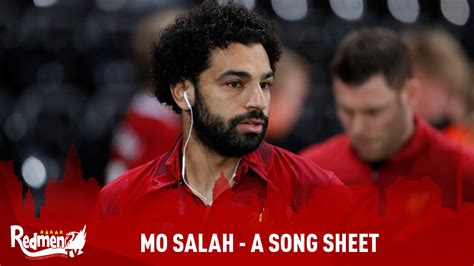 Mo Salah Song Sheet - The Redmen TV