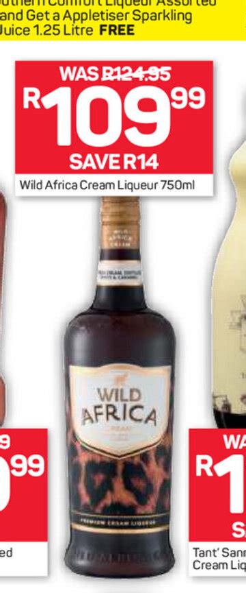 Wild Africa S Cream Liqueur Ml Offer At Pick N Pay Liquor