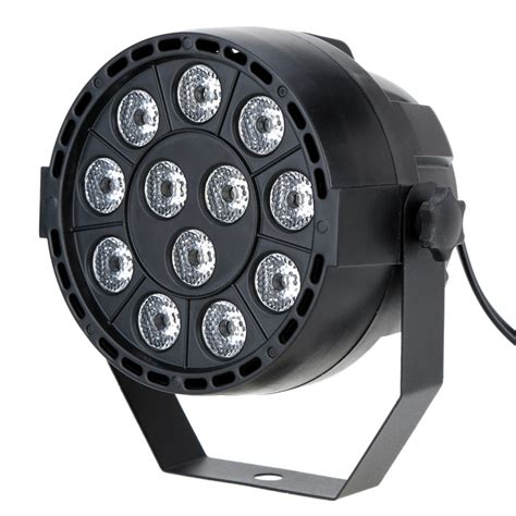 Lixada Dmx Rgbw Led Stage Par Light Strobe Professional Channel