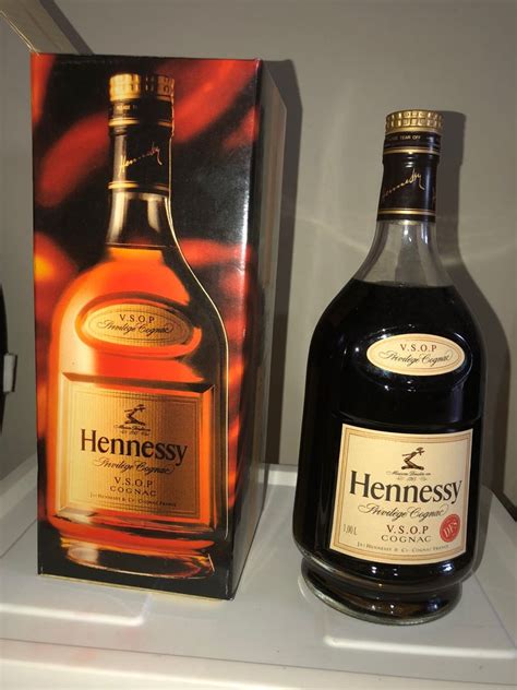 Hennessy Vsop Cognac Litre Food Drinks Alcoholic Beverages On