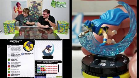 Heroclix Unboxing Tmnt Heroes In A Half Shell Youtube