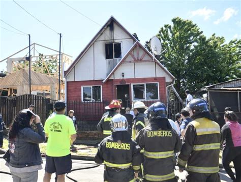 Siete Personas Damnificadas Tras Incendio Que Destruyó Cabaña Y Dejó Daños En Otra Vivienda