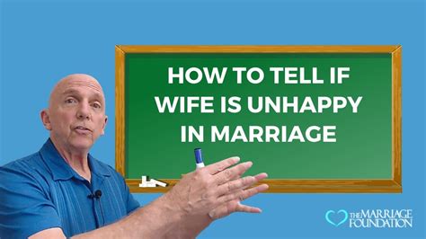 How To Tell If Wife Is Unhappy In Marriage Paul Friedman Youtube