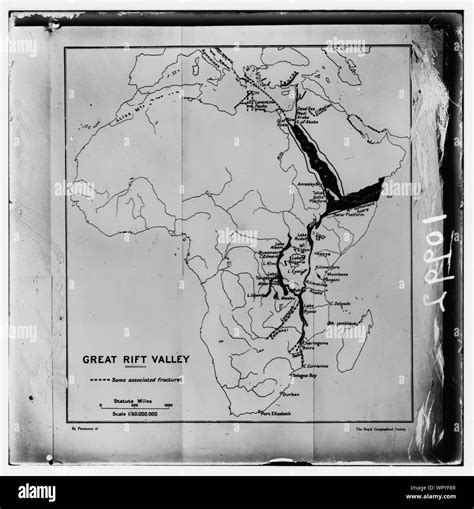 Africa Map Great Rift Valley Great Rift Valley Crack In The Planet S