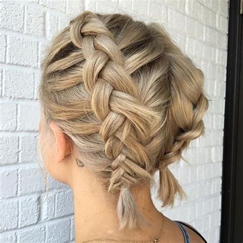 Cute Braid Hairstyles For Short Hair Beautyonfleeck