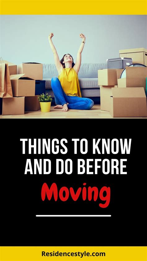 Things To Know And Do Before Moving Residence Style Mortgage