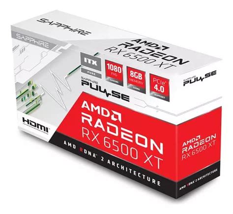 Tarj De Video Sapphire Amd Radeon Rx Xt Itx Pure Oc Gb