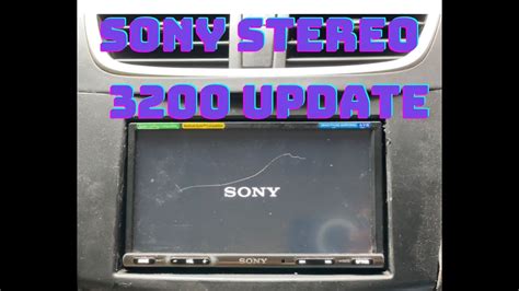 Sony XAV AX3200 Firmware Upgrade V 1 02 How To Update Your Sony Car