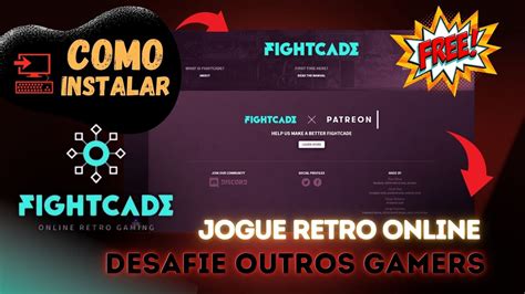 Jogar retro online amigos multiplayer Fightcade 2 Conheça a