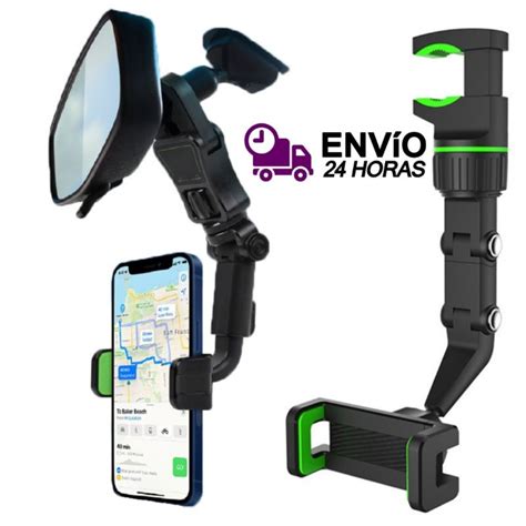 Suporte Para Celular Veicular Multifuncional Graus Espelho