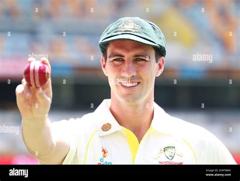 Australia S Pat Cummins During The Ashes Series Launch At The Gabba In