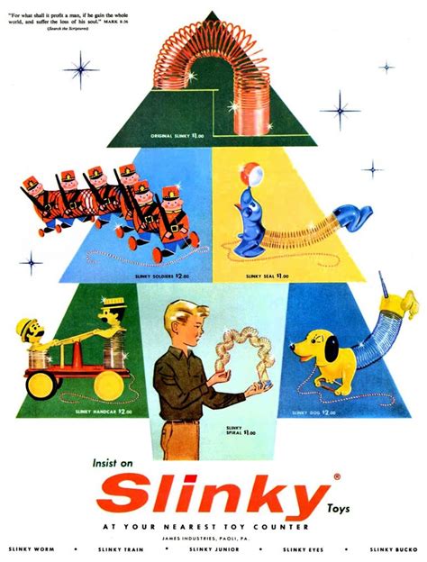 How the classic Slinky toy was invented, plus see vintage variations ...