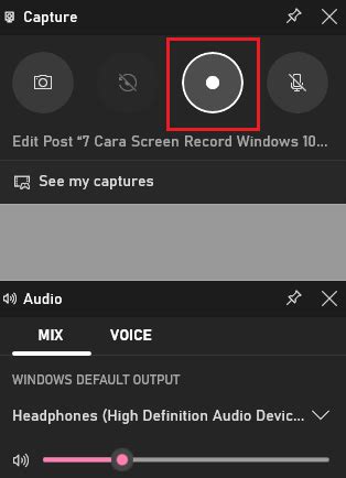 Cara Screen Record Windows 10 Di Laptop PC Masbilly