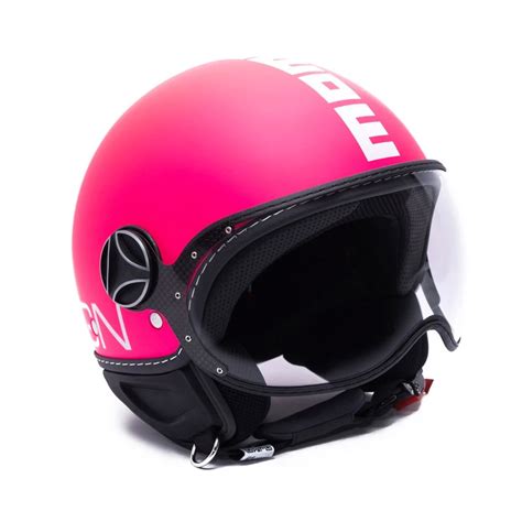 Momo Design Fgtr Classic Helmet Fucsia Metal MD 184A3001 004 Jet