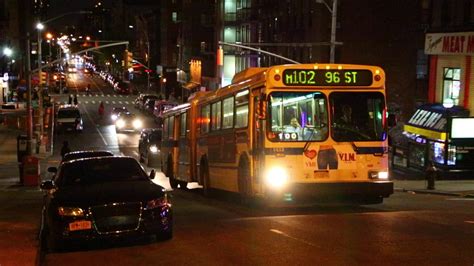 Mta New York City Bus New Flyer D Hf On The M Lexington