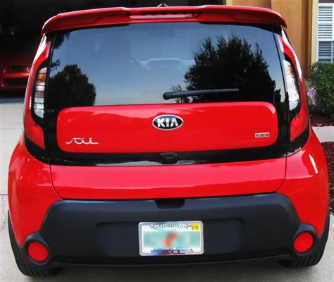 Inferno Red Kia Soul Mods Cool Alloys