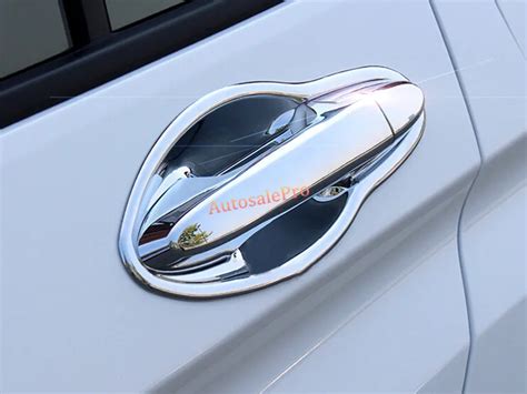 For Honda City 2014 2015 2016 Chrome Side Door Handle Cover Trim 8pcs In Chromium Styling From