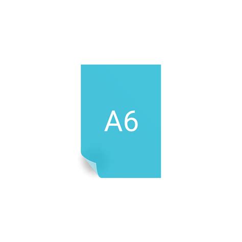 Aufkleber DIN A6 ️ Transparent, Hoch, Matte Schutzfolie