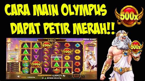 CARA MAIN SLOT MODAL 50K OLYMPUS DAPAT PETIR MERAH POLA GACOR HARI