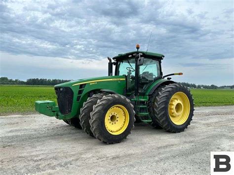 John Deere R Tractor Booker Auction Company