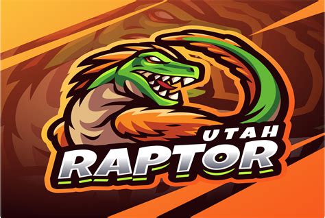 Utah Raptors Esport Mascot Logo Design Graphic by visink.art · Creative ...