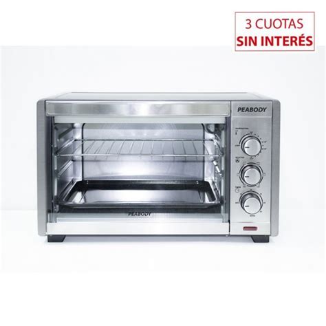 Horno El Ctrico Lts Peabody Pe He S C Convecci N Inox