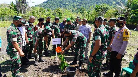 Kunjungi Pulo Aceh Pangdam Im Tanam Pohon Dan Tatap Muka Bersama